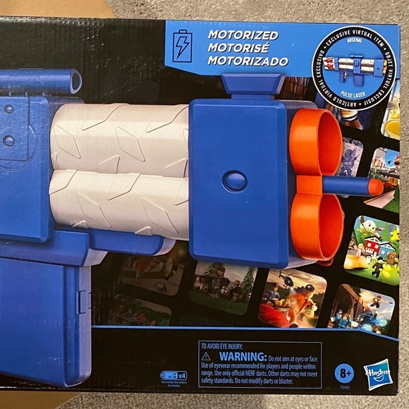 NEW NERF Roblox Arsenal: Pulse Laser Motorized Dart Blaster, 10 Foam Darts - Picture 2 of 9